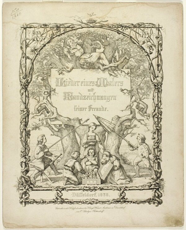 Songs of the Painters with Etchings