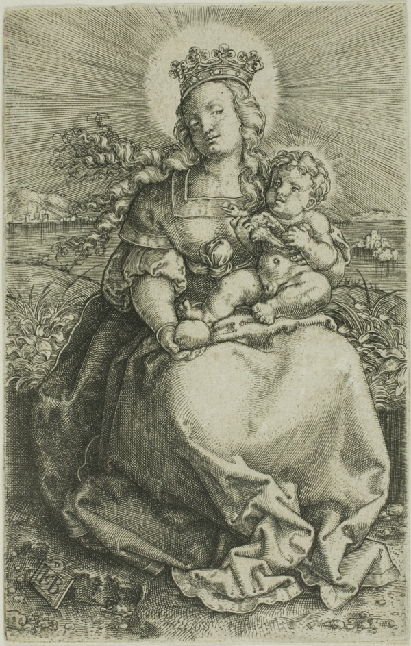 The Virgin on the Grassy Bank