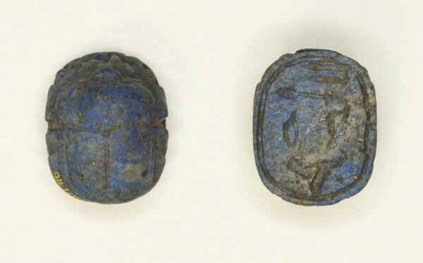 Scarab with Hieroglyphs