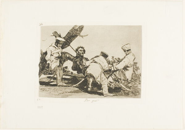 Why?, plate 32 from The Disasters of War