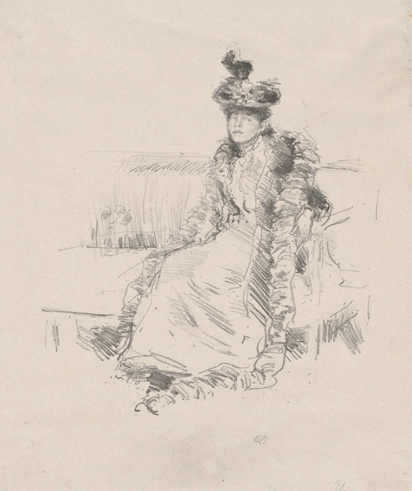 A Lady Seated