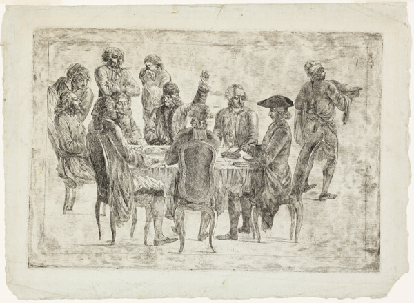 Le Déjeuner de Voltaire à Ferney or Le Souper des Philosophes