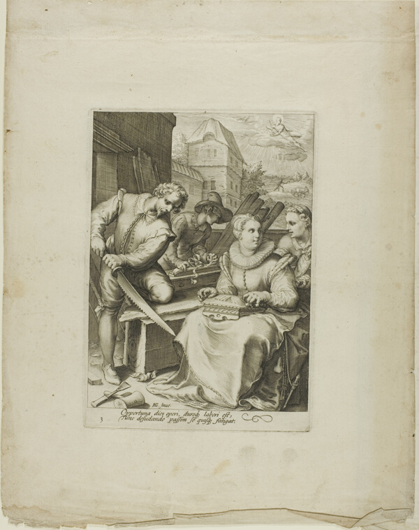 Midday, plate three from Four Times of Day
