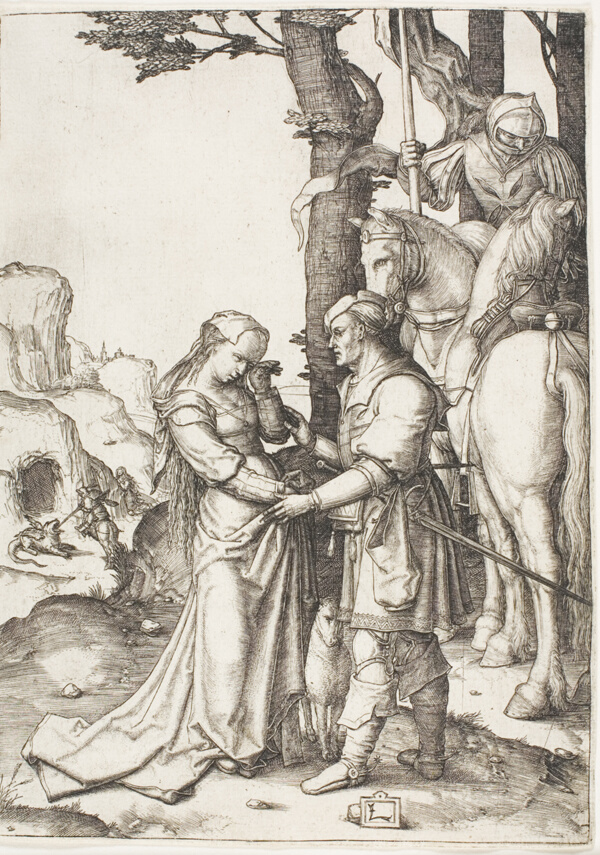 Saint George Liberating the Princess