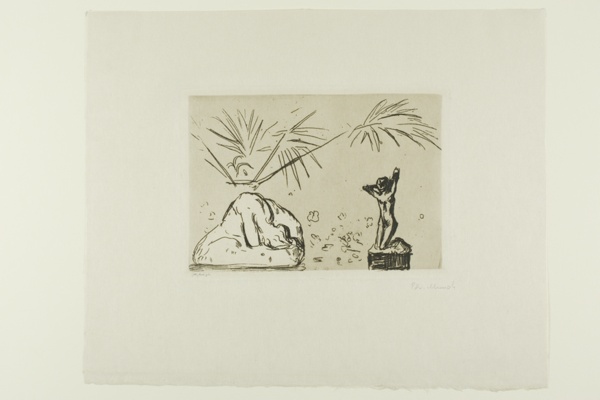 Interior with Sculptures
