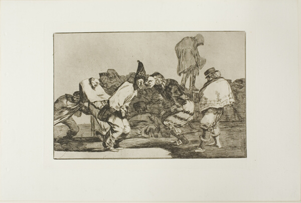 Rejoice, Carnival, for Tomorrow Thou wilt Be Ashes, plate 14 from Los Proverbios
