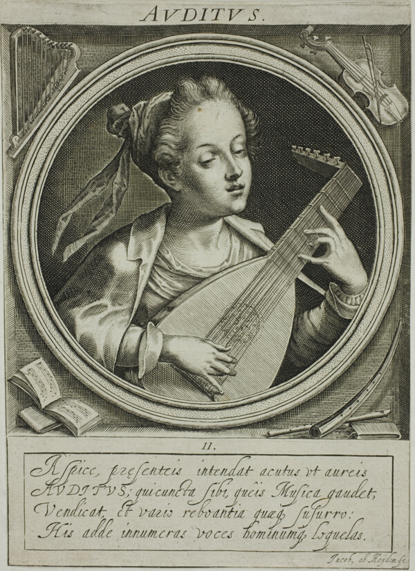 Sound, plate two from The Five Senses
