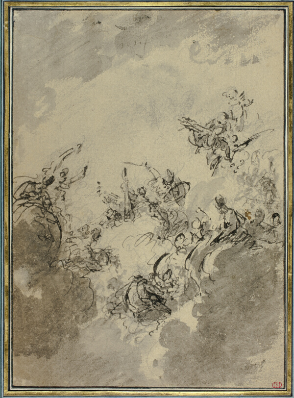 Study for Apotheosis of Hercules