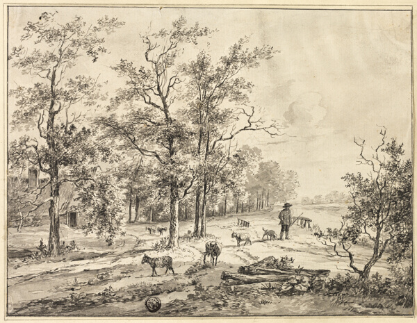 Goatherd and Goats