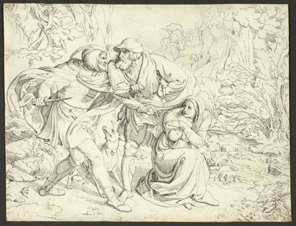 Genoveva’s Murderers Take Pity