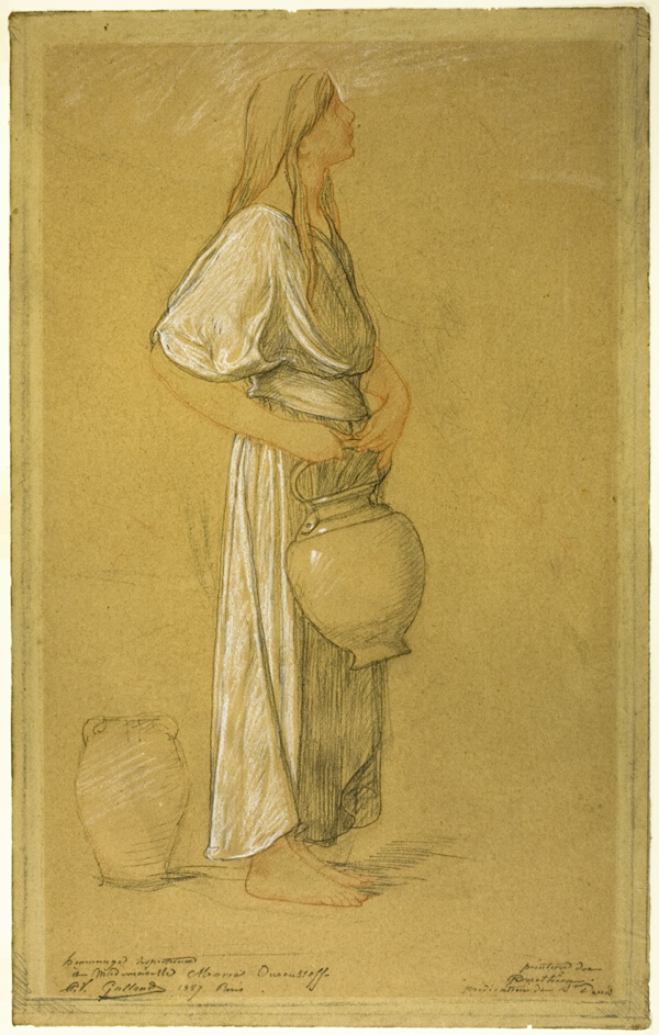 Study: Woman with a Jar