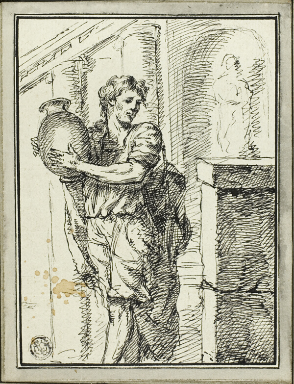 Man Holding Jar
