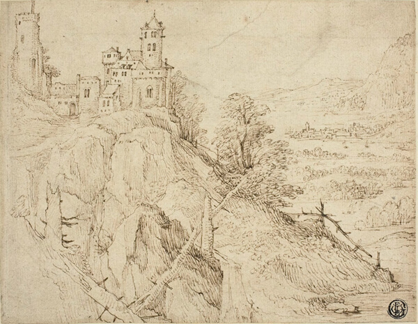 Landscape with Castle on the Hill
