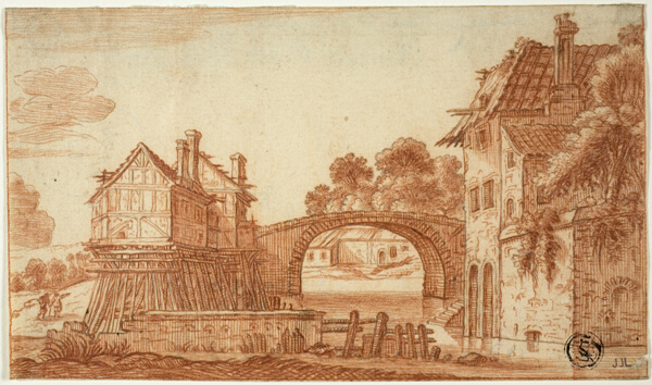 Old Houses on Canal