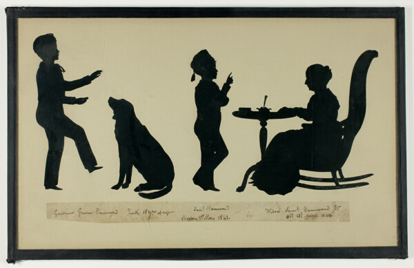 Silhouette of Hammond Family