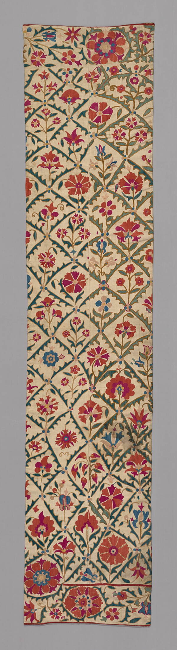Suzani (large embroidered hanging or cover)