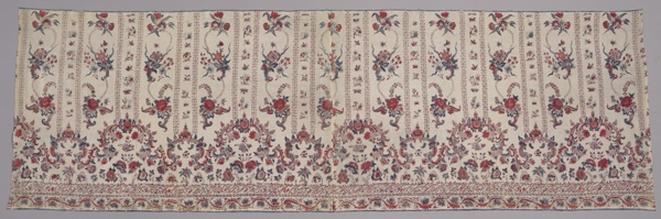 Panel of Chintz for a Woman's Skirt