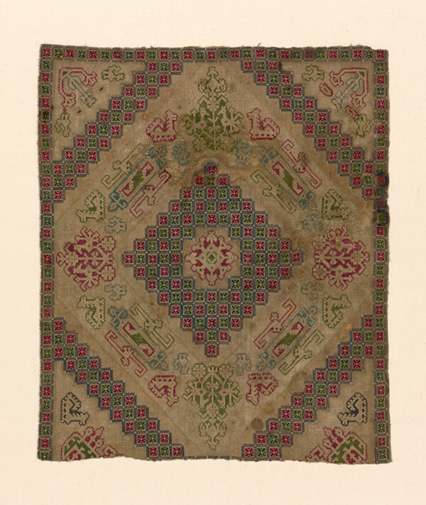 Fragment (From a Bolster Cover)