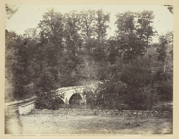 Burnside Bridge, Across Antietam Creek, Maryland