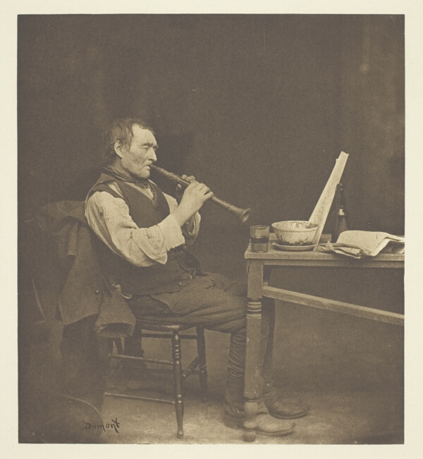 Clarionet Player, No. 13 from the portfolio 
