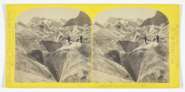 La Mare De Glace Chamounix. Savoie, No. 38 from the series 