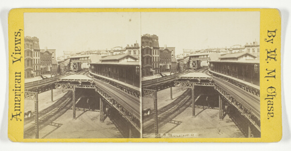 Elevated R.R. Bowery, N.Y.