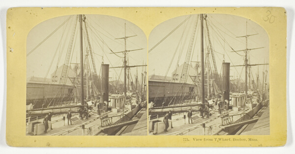View from T Wharf, Boston, Mass