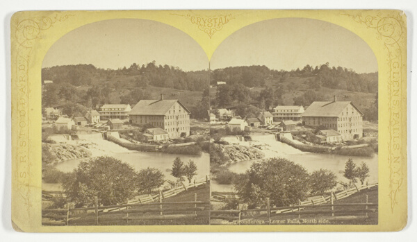 Ticonderoga - Lower Falls, North Side, No. 654 from the series 
