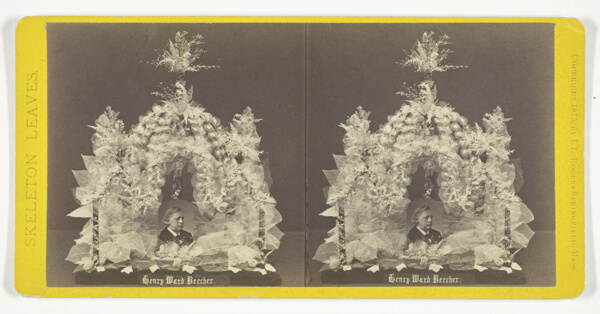 Henry Ward Beecher, from the series 