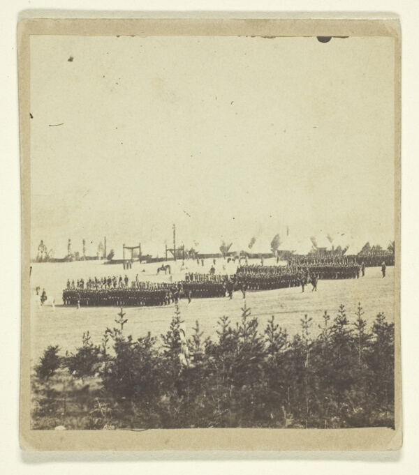 A Dress Parade of the Seventeenth New York