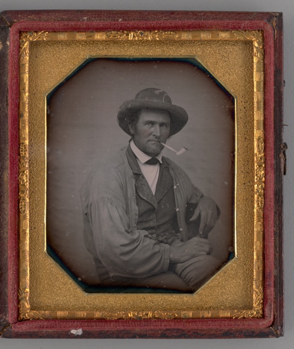 Untitled (Portrait of a Man with a Corn Pipe)