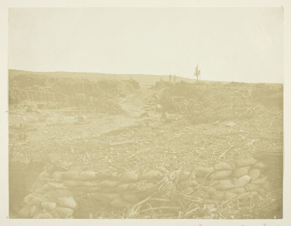 Road Opened Through Trenches