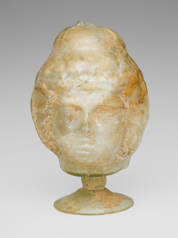 Flask in the Shape of a Head